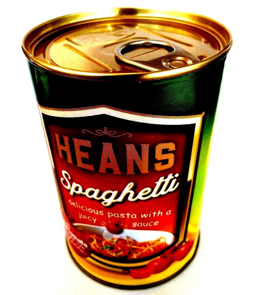 HEANS CLASSIC SPAGHETTI THE ORIGINAL FUN WORKSHOP SAFE CAN