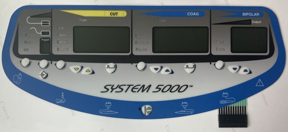 Conmed system 5000 Control Panel Keypad  62-6331-003