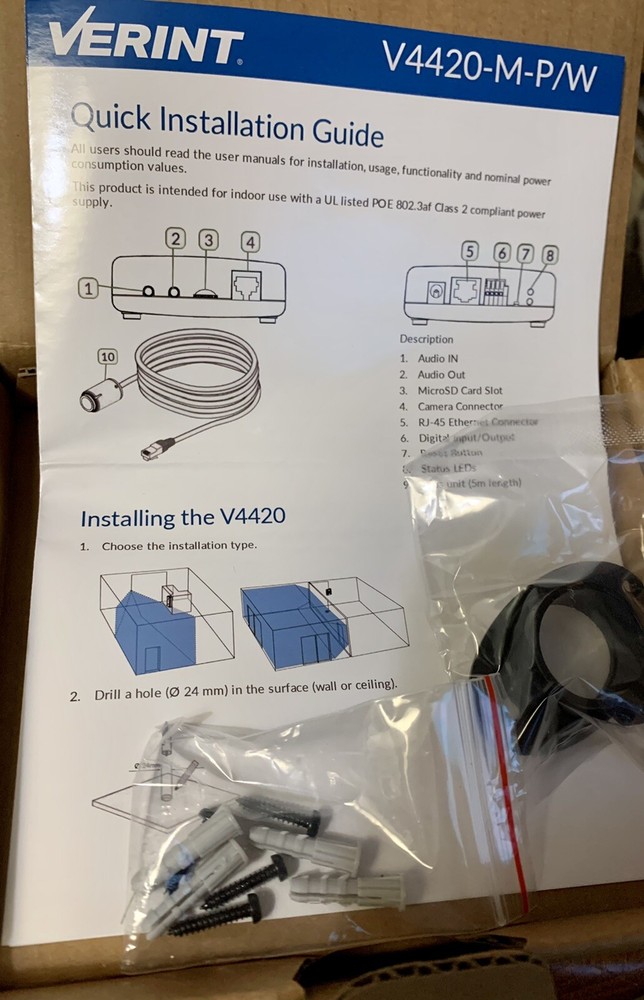 Verint® V4420 Modular IP Camera System