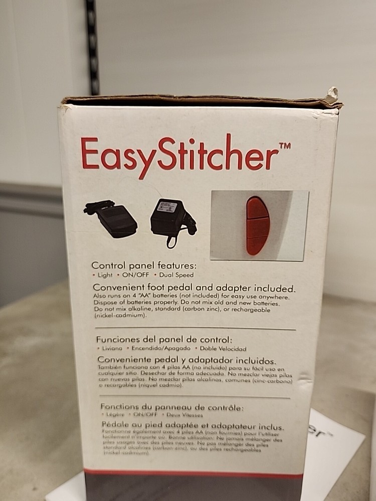 Easy Stitcher Table Top Sewing Machine D2-5001 ms5