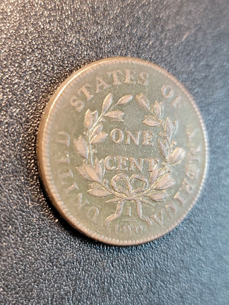 1798 Draped Bust Large Cent gorgeous surfaces Almost XF
