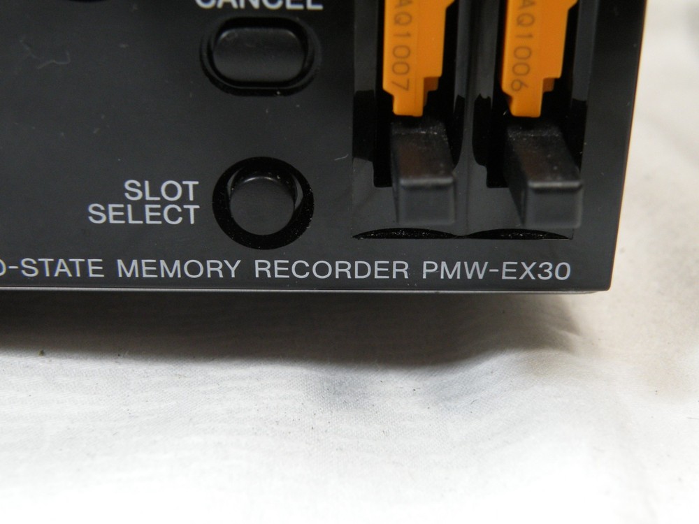 SONY SxS PRO Solid State Memory Compact Recorder, Two 32GB Cards, Model PMW-EX30