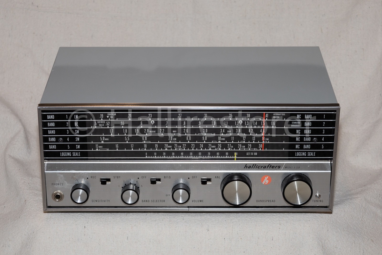 HALLICRAFTERS S-118 RESTORED