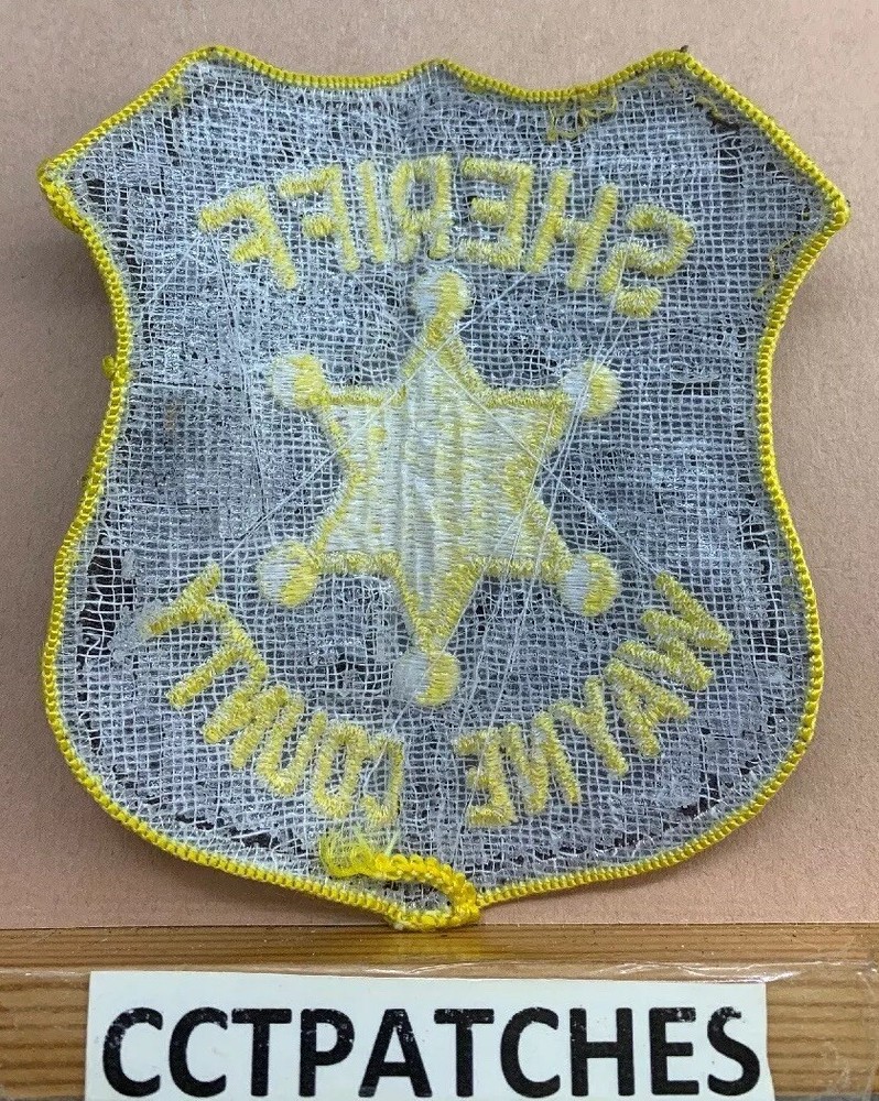 WAYNE COUNTY, MICHIGAN SHERIFF (POLICE) SHOULDER PATCH MI