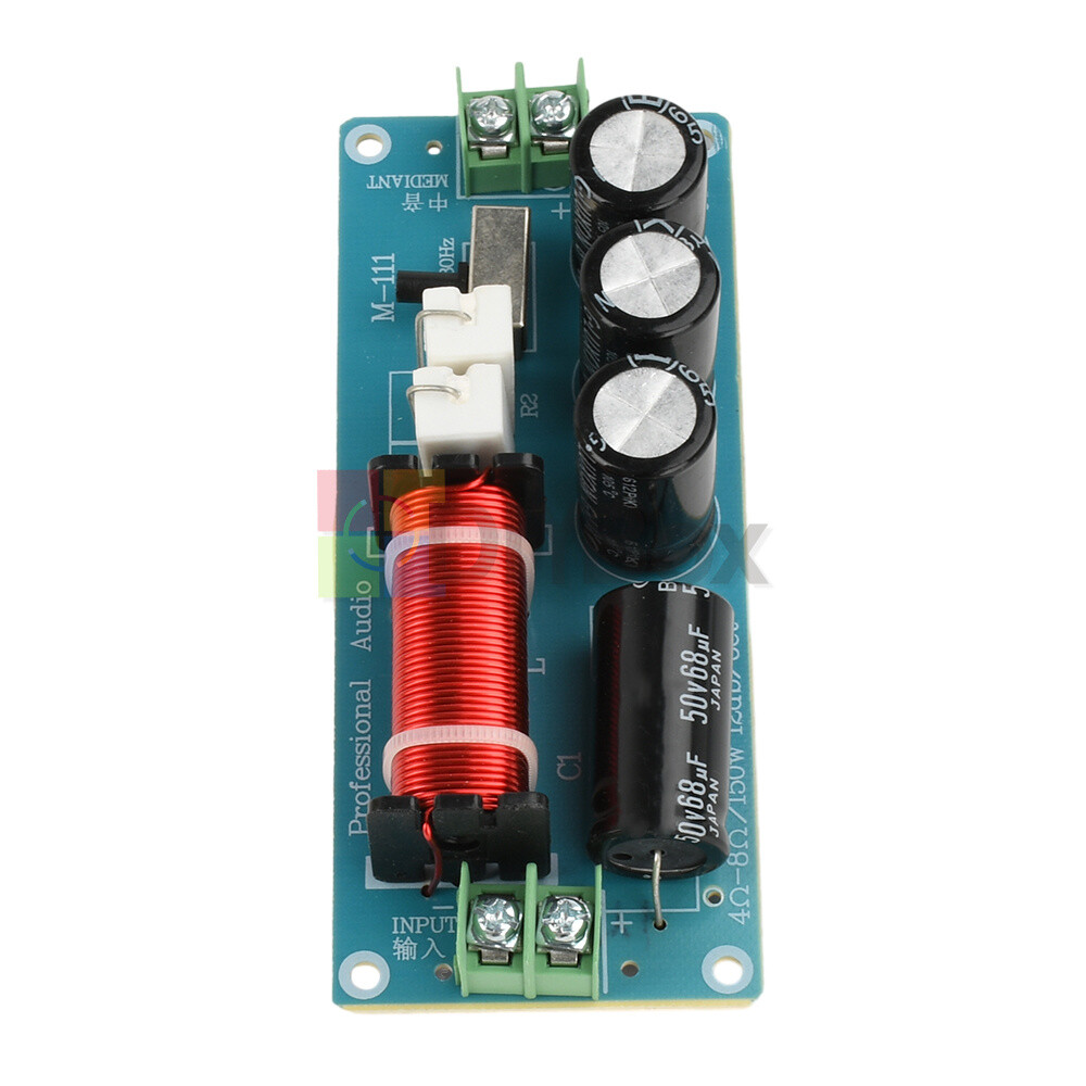 150W Midrange Speaker Frequency Divider Audio Crossover For HiFi Audio Amplifier