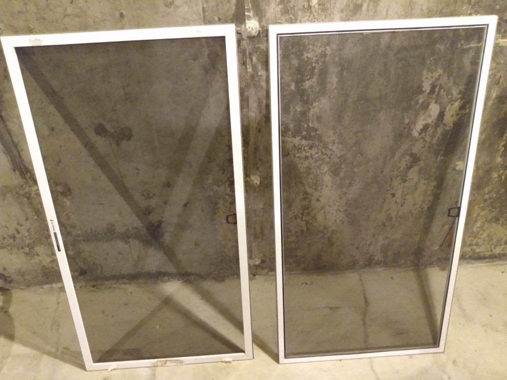 20 White Aluminum Window Screens