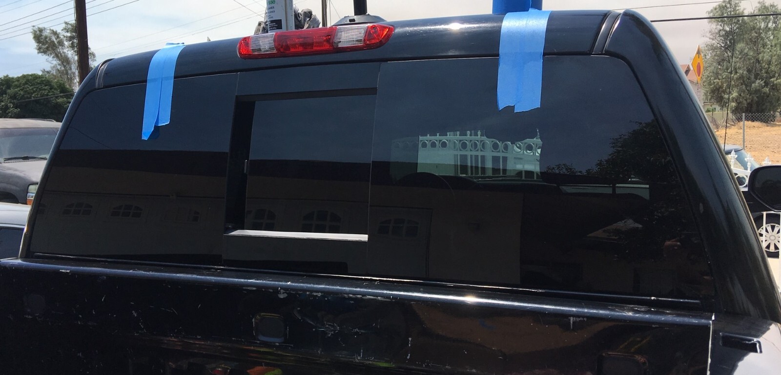 Fit 2014-2018 Chevy Silverado 1500 Back Glass POWER Slider w/Heated & Regulator