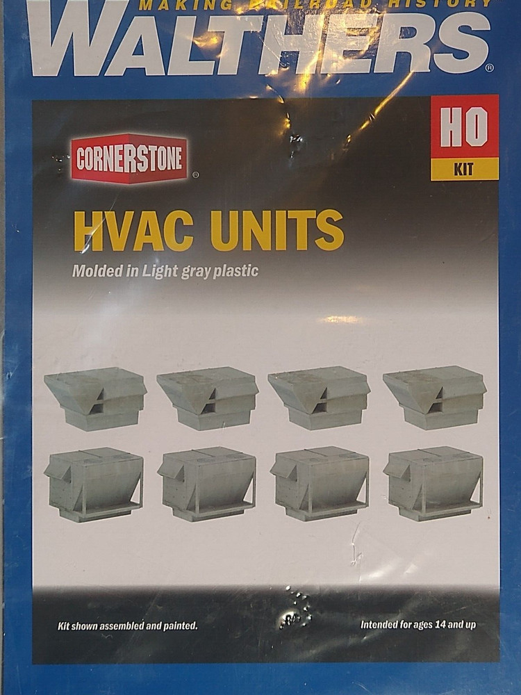 Walters HO HVAC Units Plastic Kit 933-4077 ~ TS