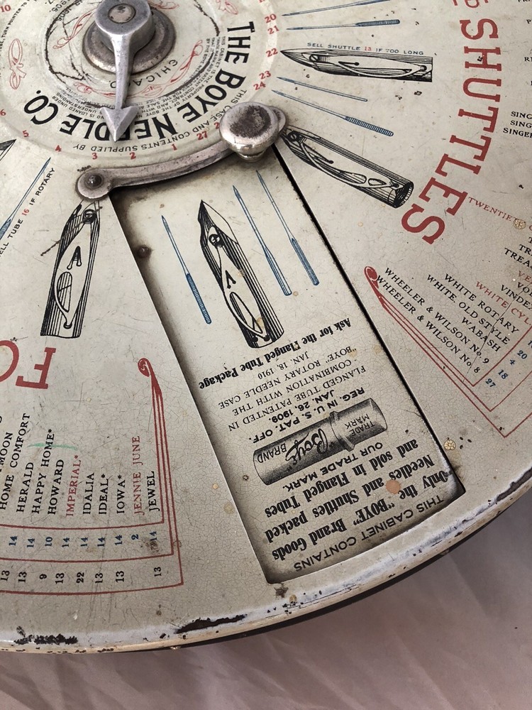 Boye Brand Needles And Shuttles For Your Machine Case