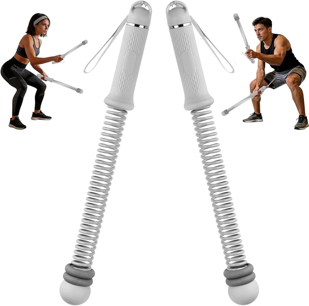 Ropeless Battle Ropes - Load-Adjustable, Slip-Resistant Design, Portable & Easy