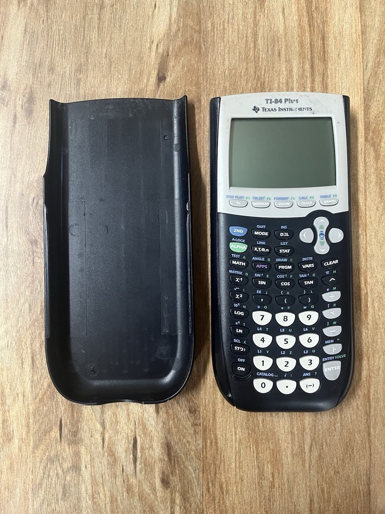 TI-84 Plus Texas Instruments Calculator w/ Case, Manual, CD
