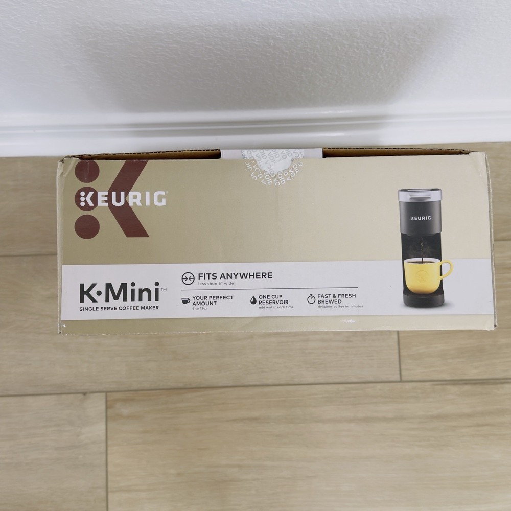 Keurig K-Mini K-Cup Coffee Maker Black Compact Single Serve Fast Brew