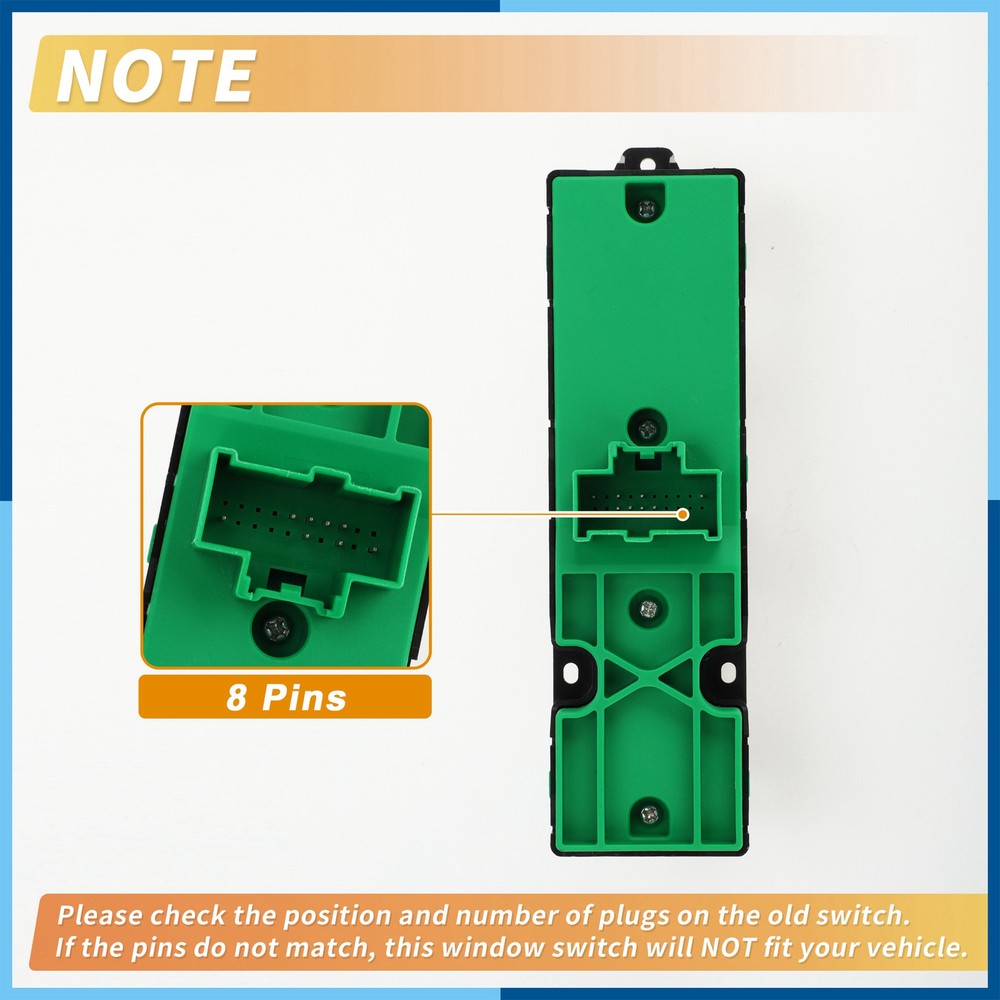 Front Left Driver Side Power Window Switch for Ford Explorer GB5Z14529DA