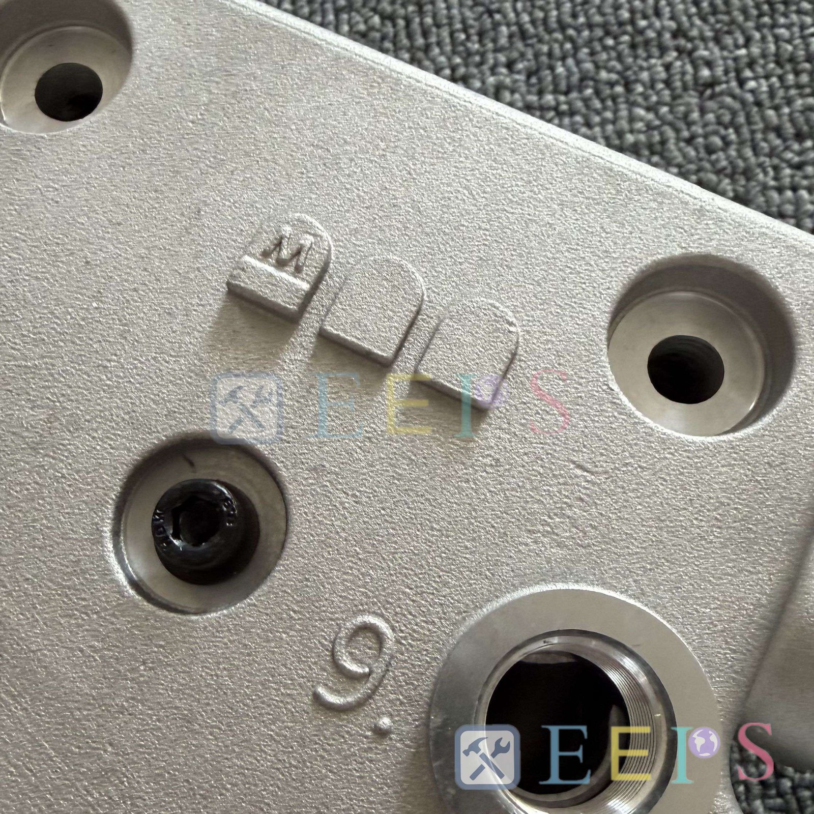 OEM Air Brake Compressor Cylinder Head Fit For Cummins / 9115150030/ 9115150070