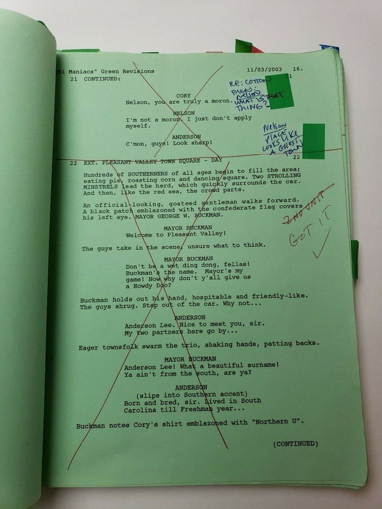 2001 MANIACS / Tim Sullivan 2003 Screenplay, Robert Englund remote town Horror