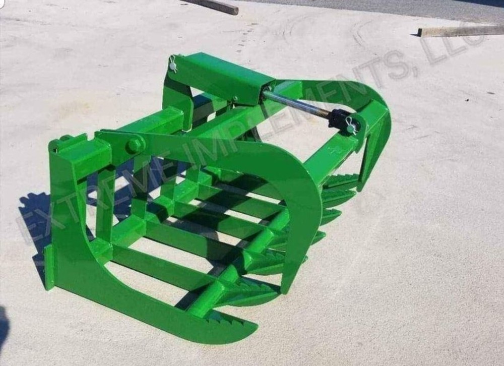48" Root Rake Grapple Fits John Deere Compact Tractor Loader MODELS 100-500