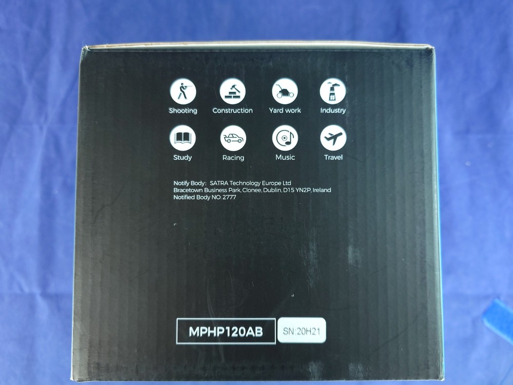 MPOW Noise Reducing Ear Muffs SNR34dB - HM035A- 2 Pack