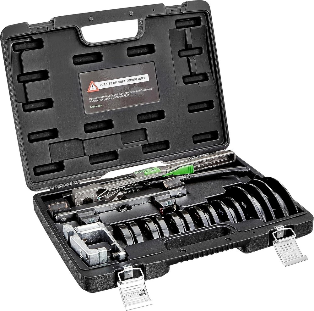 Bender Kit for Pipe Bending with One-Handed Operation and Reverse Feature