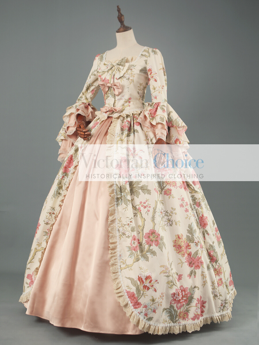 Renaissance Colonial 18th Century Fairytale Tea Party Gown Princess Dress 146