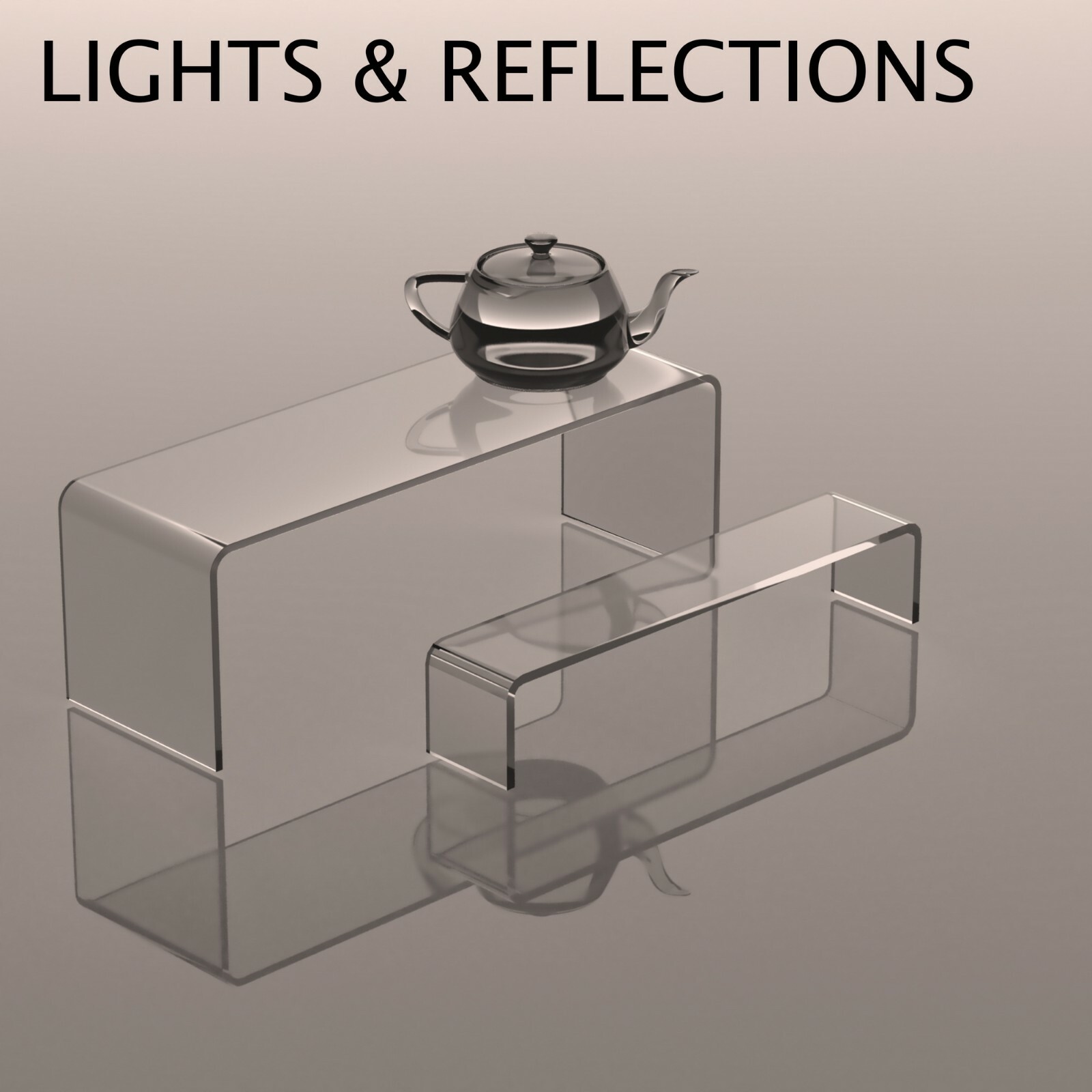 Acrylic Display Shelves Risers Plinths Stands for Collectables Items-Hoverstand