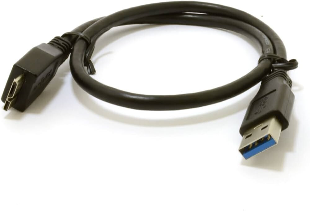 USB DATA TRANSFER CABLE CORD FOR SEAGATE EXTERNAL HARD DRIVE HDD