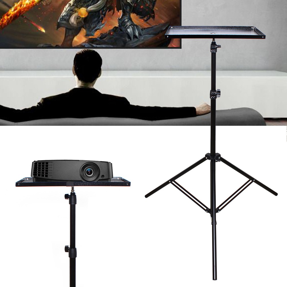 Angle &Height Adjustable 69-190cm Laptop Desk Over Sofa Bed Notebook Table Stand