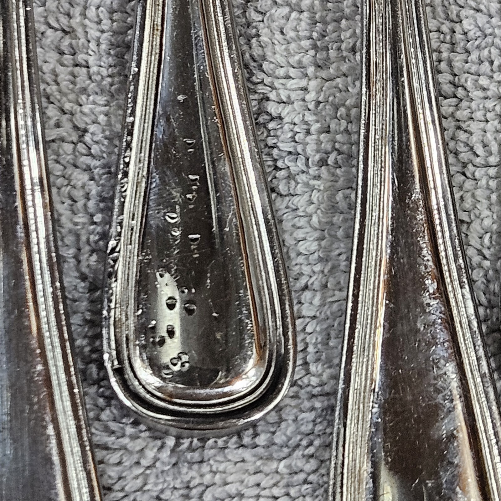 Set of 10 Walco Pacific Rim Dinner Forks 7-1/2" Stainless With Mirror Finish