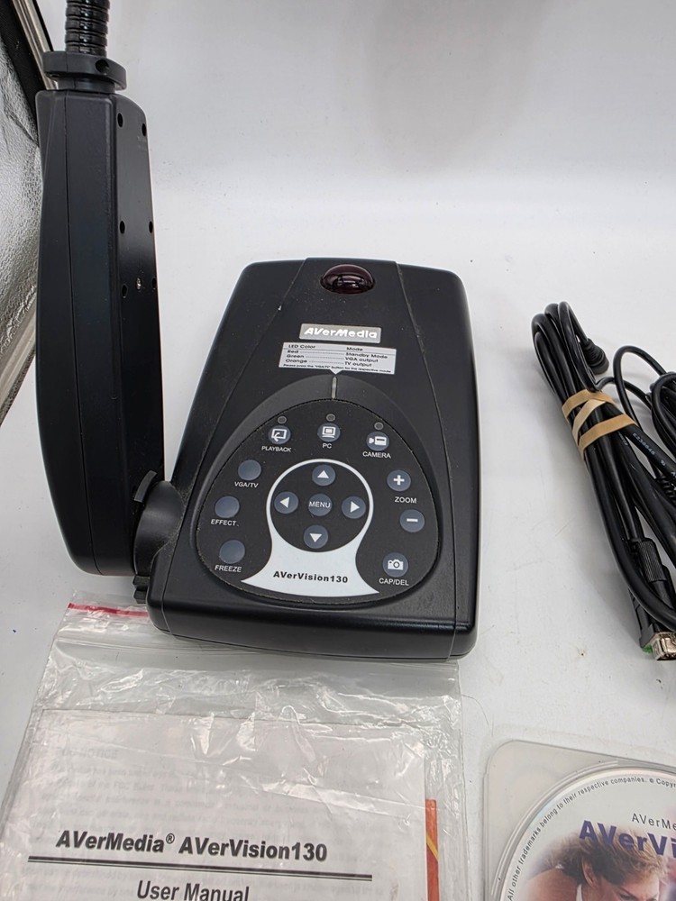 AverMedia AverVision 130 Portable Digital Document Camera / Visual Presenter