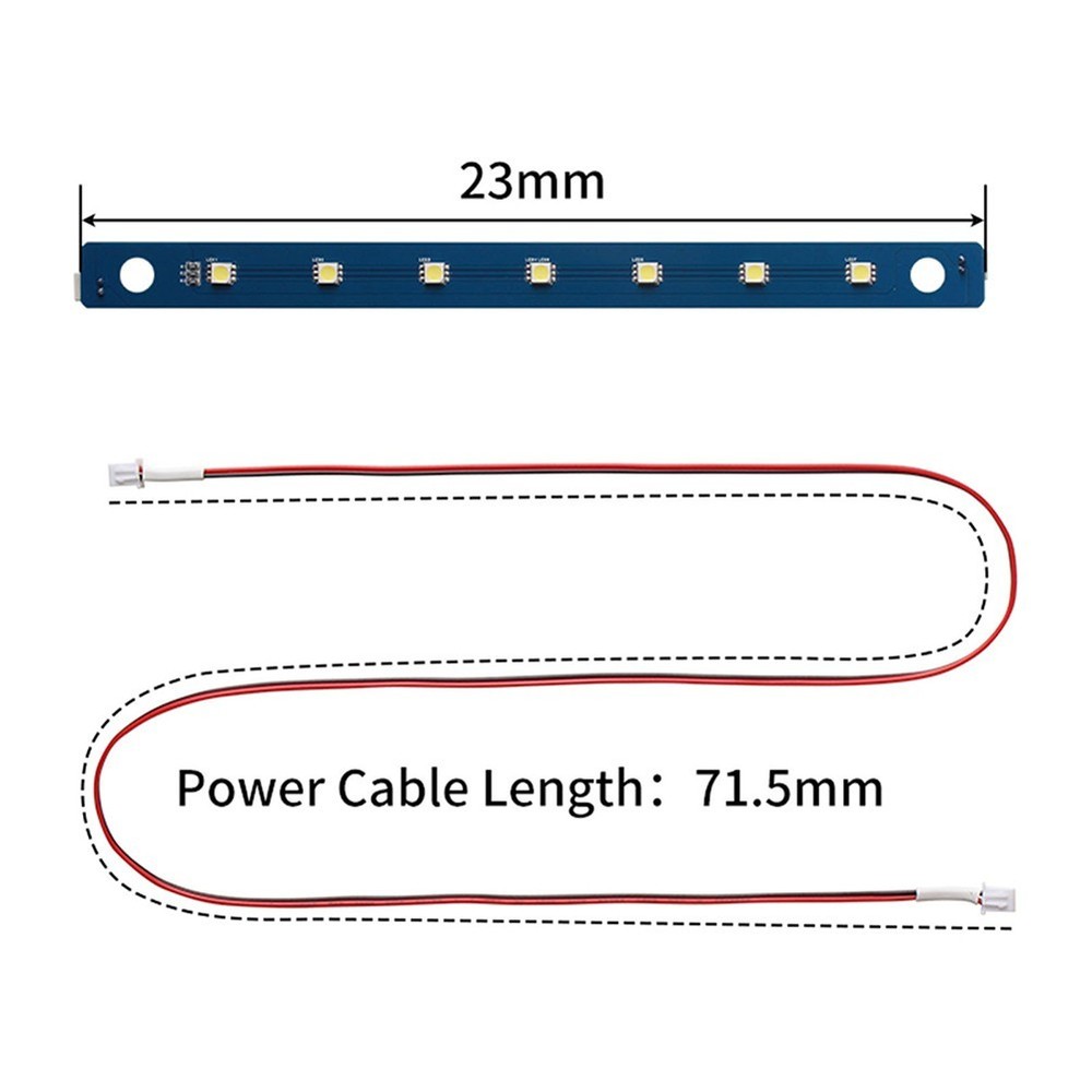 Replacement Light Board Kit with Strip Set for FLASHFORGE Adventurer 5M Pro