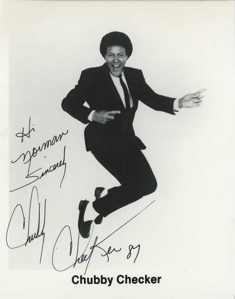 Chubby Checker- Signed Photograph