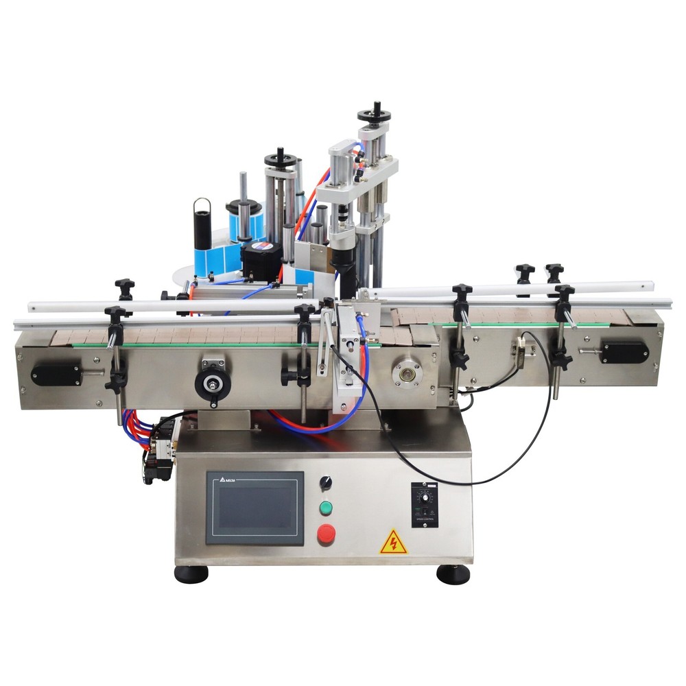 110V Automatic Desktop Labeling Machine Round/Square/ Hexagonal Bottles Labeler