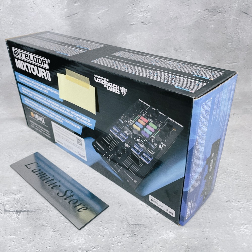 RELOOP MixTour Pro Algoriddim B STOCK DJ Controller Audio Interfaces Japan New
