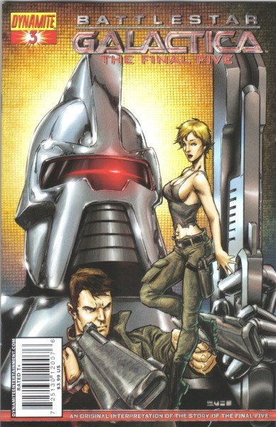 Battlestar Galactica The Final Five Comic #3 A  Dynamite 2009 VERY HIGH GRADE