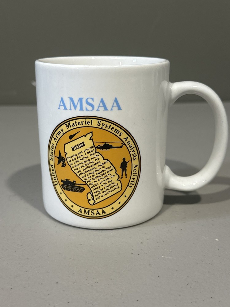 AMSAA US Army Materiel Systems Analysis Activity Command Coffee Mug