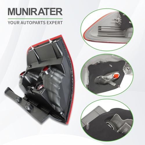 Tail Light Rear Brake Lamp Assembly Driver Side Replacement for Edge 2011-2014