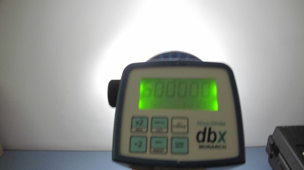 Monarch Nova Strobe DBX Battery Powered Digital Portable Stroboscope With Case