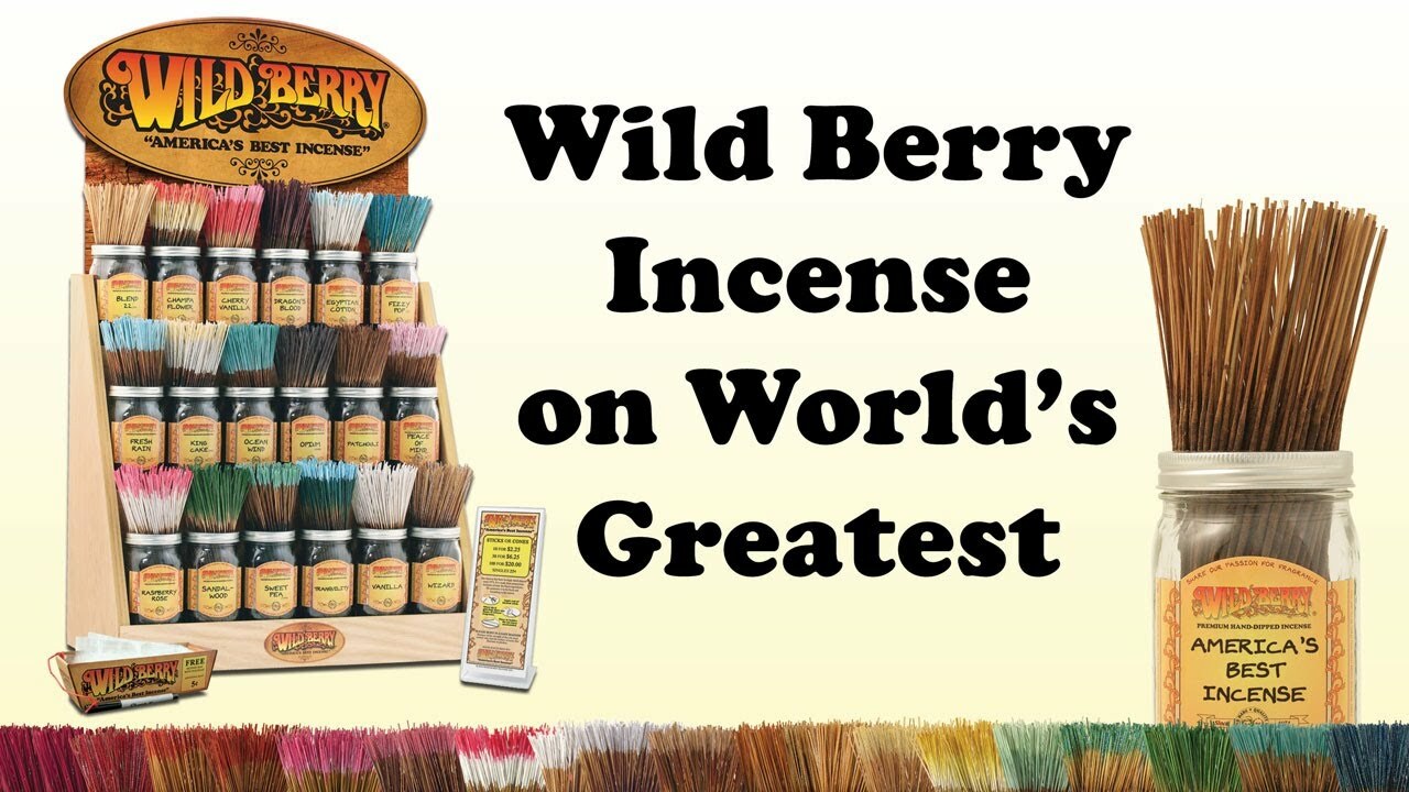 Wildberry Incense 11" Stick 70+ Flavors 20's / Pack BUY Two GET One Free