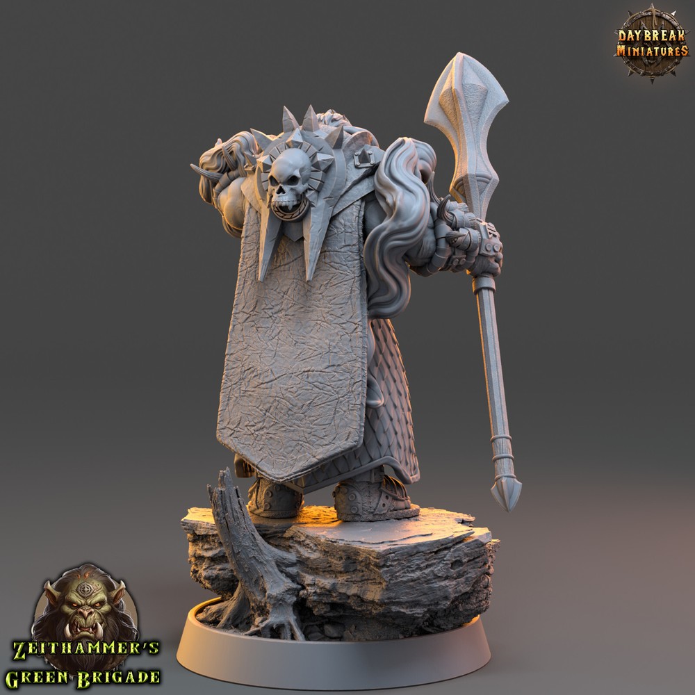 Orc Warlock Bodraz | DayBreak Miniatures |
