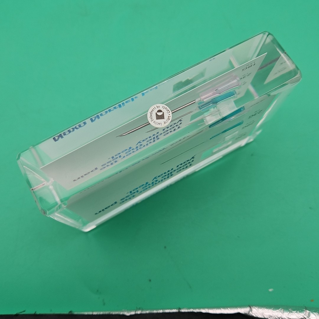 Novo Nordisk Salesman Sample Needles Resin Advertising Store Display Drug Rep