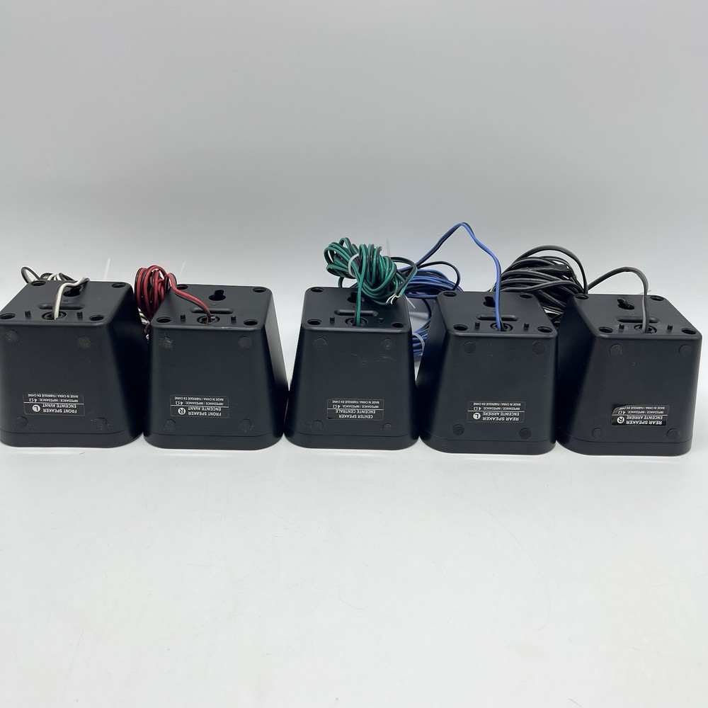 RCA Surround Sound System - RTB1023 - Replacement Speakers (5) & Subwoofer ONLY