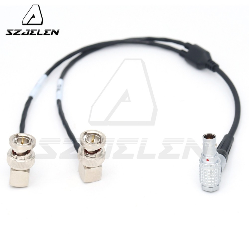 5Pin to BNC Timecode Input Output Cable for Sound Devices Ambient Lockit to Zoom