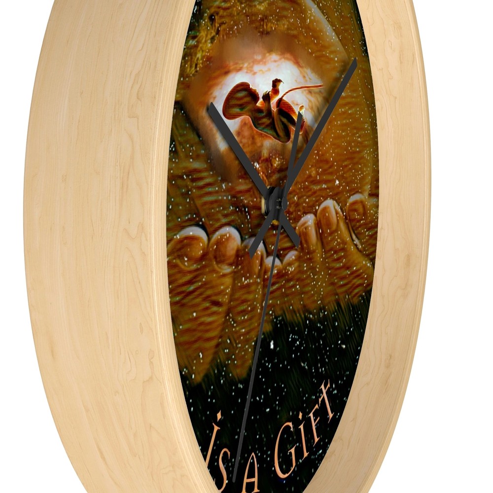 Wall Clock "Life is a Gift"