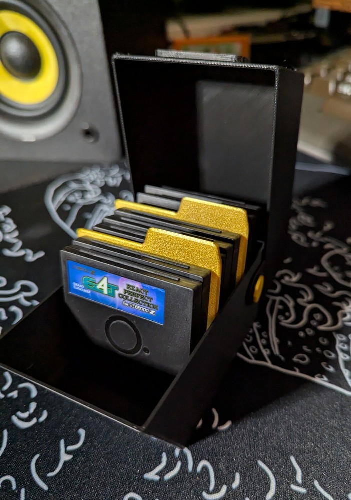 X68000z Accessory Pack - Disk Box, USB Hub Case And Coasters