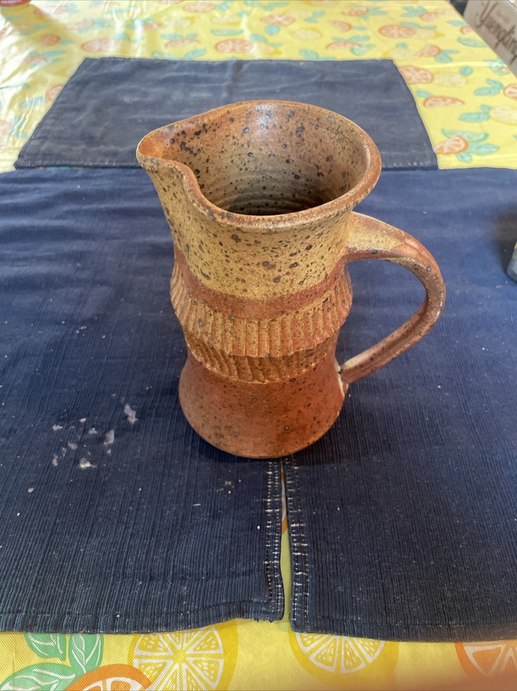 Nice Stoneware Pitcher Excellent Condition