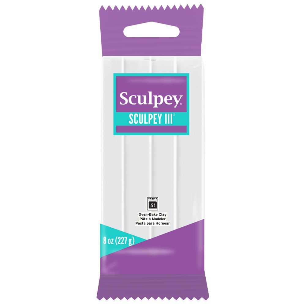 Sculpey III Polymer Clay 1lb White