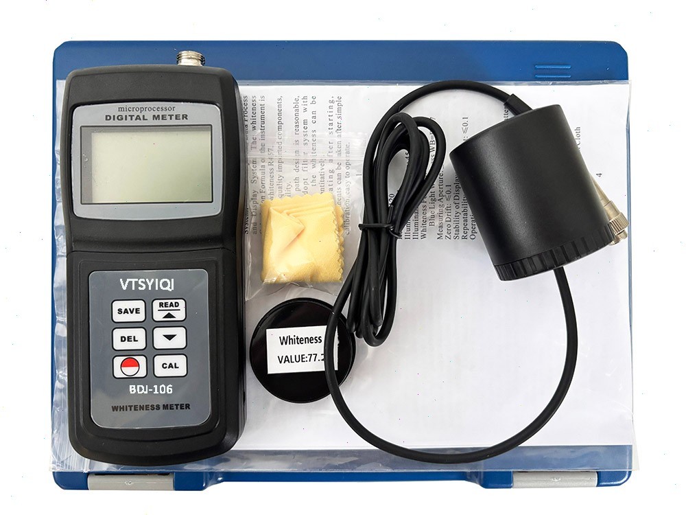 Handheld Whiteness Tester with Range 0%~120% Resolution 0.1% for Textile Paint