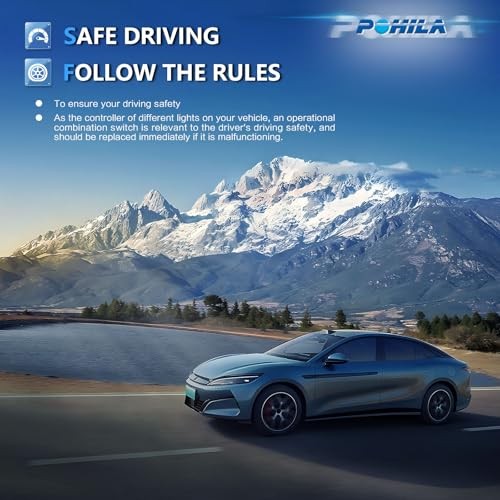 Windshield Wiper Switch Multifunction Turn Signal Control Compatible with Ford