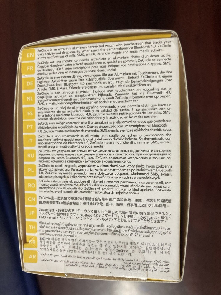MyKronoz, KRZECIRCLE-GOLD, ZeCircle, Activity Tracker