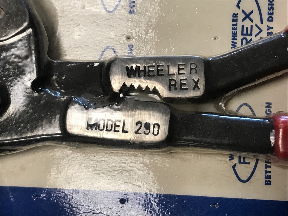 WHEELER REX MODEL 290 Pipe Working Tool Ashtabula Ohio USA NIB