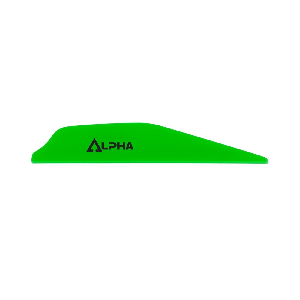 Bohning 3D Alpha Vane 2.8" 36pK Neon Green